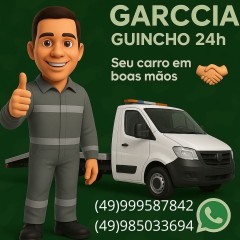 Caminhão guincho de Garccia guincho 24h em Lages - SC